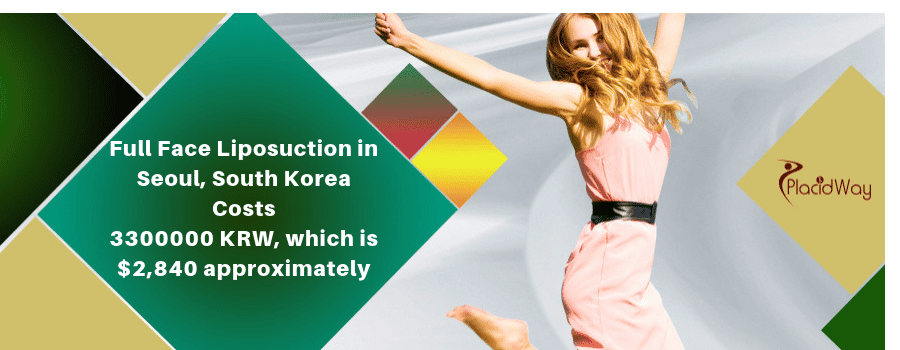 Full Face Liposuction in Seoul, South Korea Cost